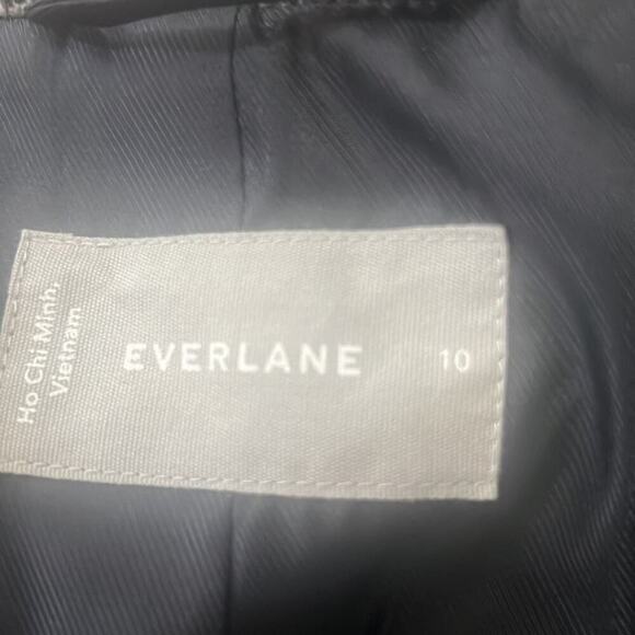 EVERLANE GLEN PLAID OVERSIZE BLAZER SIZE 10 - Picture 8 of 11